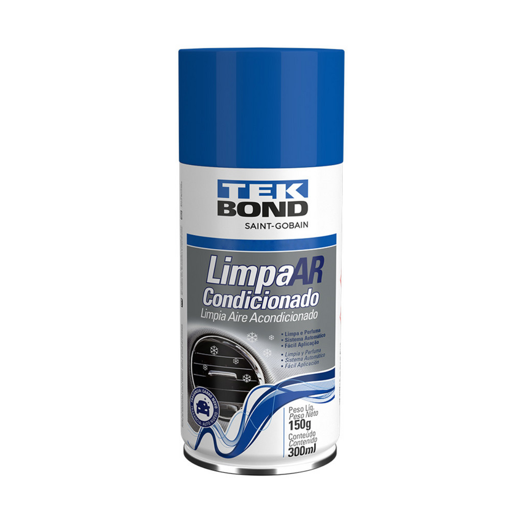 Limpa Ar Condicionado Automotivo Spray Higienizador Tek Bond | Shopee ...