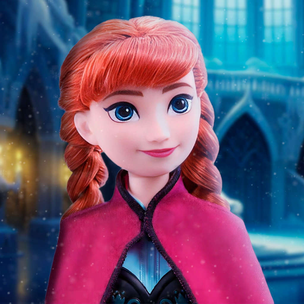 Boneca Anna Coleção Disney Frozen 27cm HLW49 - Mattel
