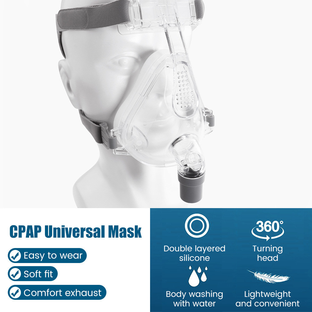 Máscara Respiratória CPAP Anti-Ronco Para A Cabeça Apnéia Do Sono ...