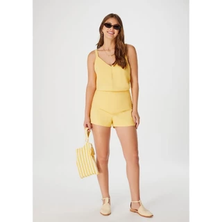 Shorts Feminino Curto Cintura Alta Hering em Oferta na Shopee