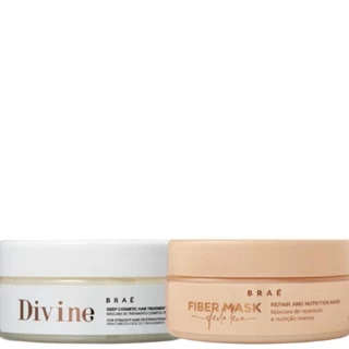 Kit Braé Divine Duo Mask Efeito Teia Treatment (2 Produtos)