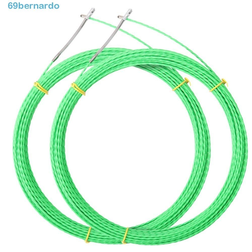 BERNARDO Dutos De Conduíte , Fibra De Vidro Empurrar Cabo De Fita Peixe , Parede Elétrica Potável 4mm 5/10/15/20/25/30M Ferramenta Guia Do Extrator De