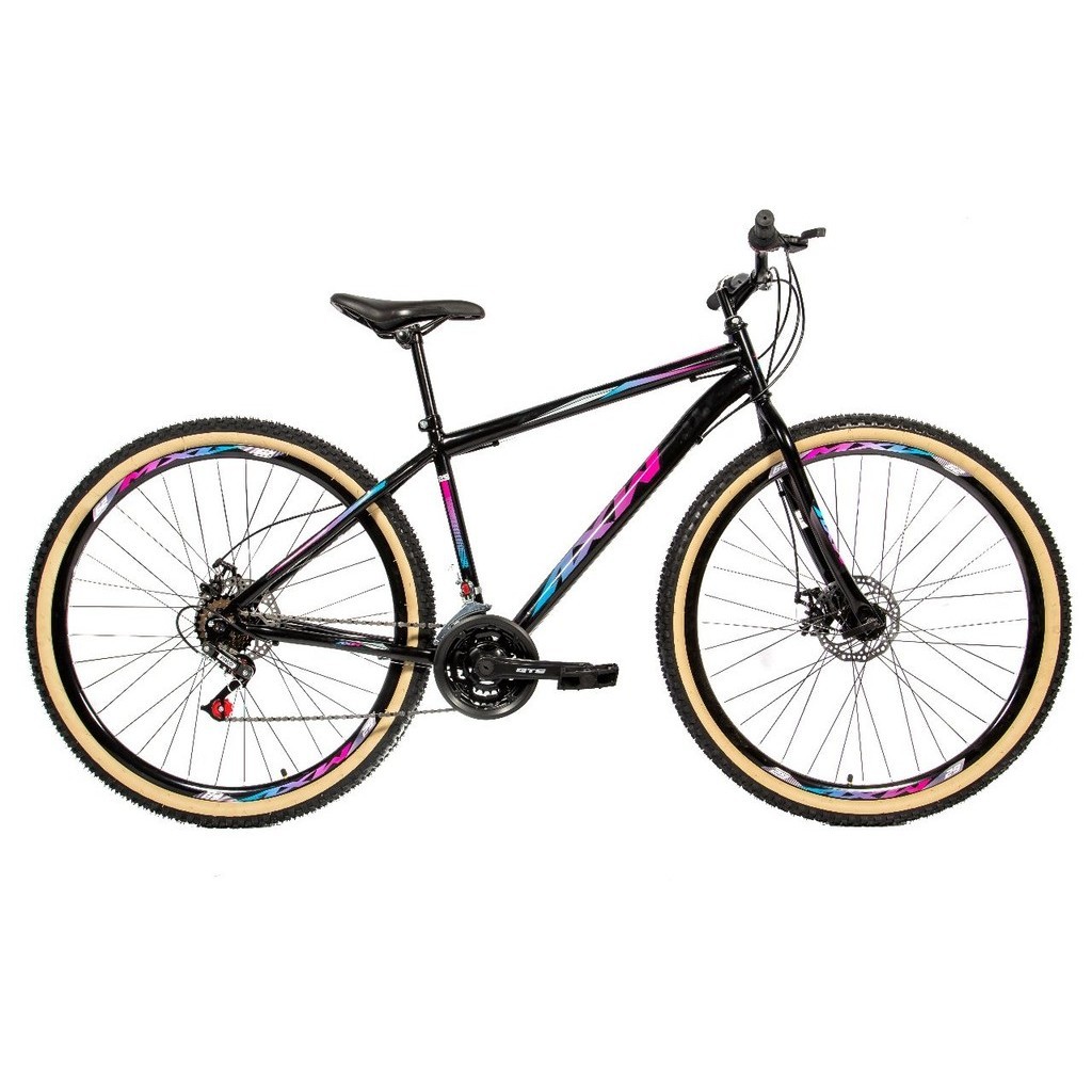 Bicicleta Axw Aço Carbono Aro 29 Freios A Disco 21 Marchas