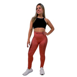 Calça Legging Estampada Feminina Levanta Bumbum Fitness Para Academia Sport  Sem Costura Mormaii