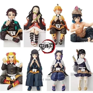 Boneco Demon Slayer Tanjiro Nezuko Zenitsu IInosuke Kimetsu no Yaiba Muichiro Tokito Obanai Iguro