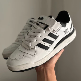 Tênis Fórum Low Lançamento 3 listras com velcro tênis feminino e masculino com velcro