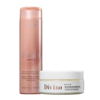 Kit Braé Revival Divine Reconstruction and Nutrition (2 Produtos)