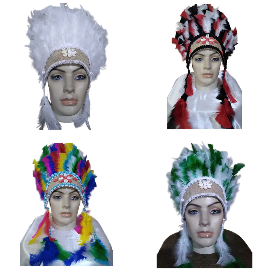 Cocar Penacho Várias Opções Umbanda Candomblé