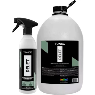 Delet Vonixx Limpador Borrachas Plasticos Pneus Remove Encardidos Terra Encrustado Vonixx Automotivo