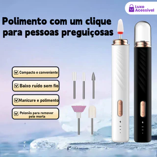Ferramenta De Perfuração Sem Fio Para Manicure Elétrica De Baixo Ruído , Ideal Salões De , 15000 RPM