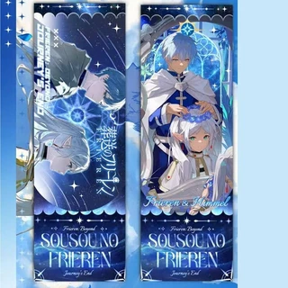 Novo Anime Sousou no Frieren Beyond Journey's End Cards Himmel Stark Heiter Fern Brinquedos Infantis Presente De Aniversário