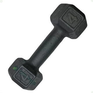 Halter Sextavado de Ferro Fundido Pintado - 4 Kg