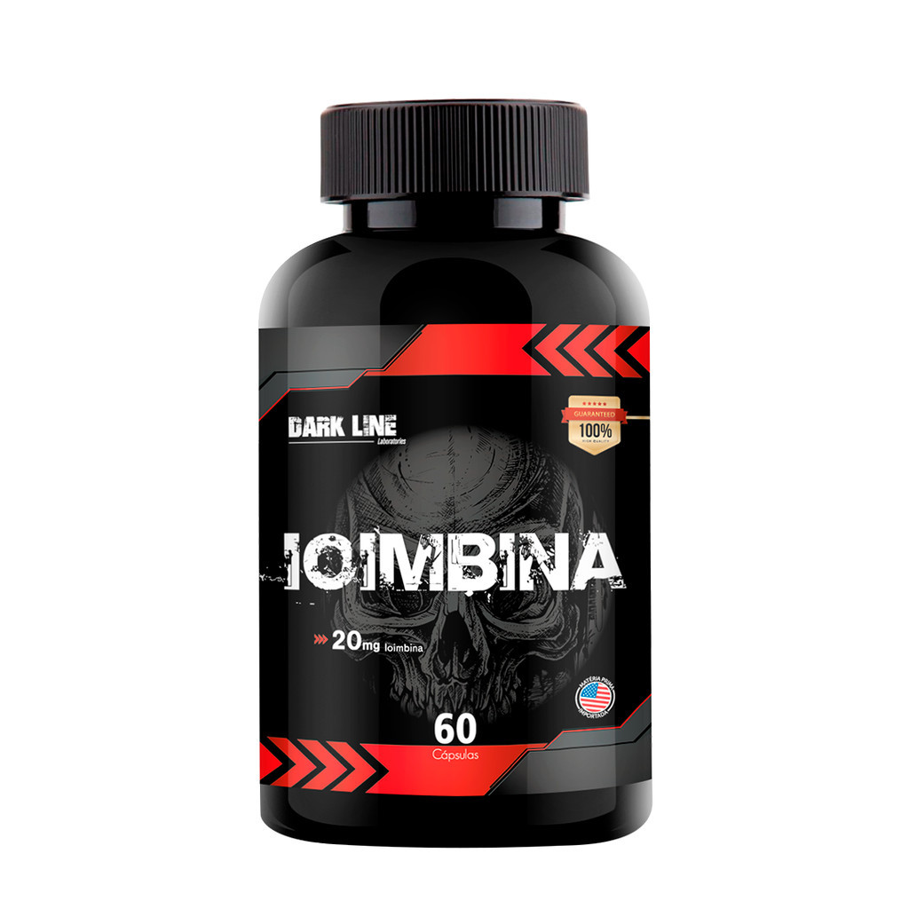 Ioimbina 20mg 60 Caps Dark Line Laboratories