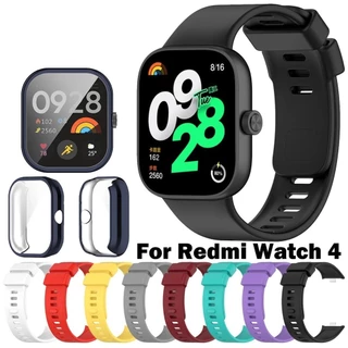 Bracelete De Silicone Macia Para Relógio Redmi Watch 4 TPU Pulseira Watch4 Esportiva Alças De Reposição Acessório