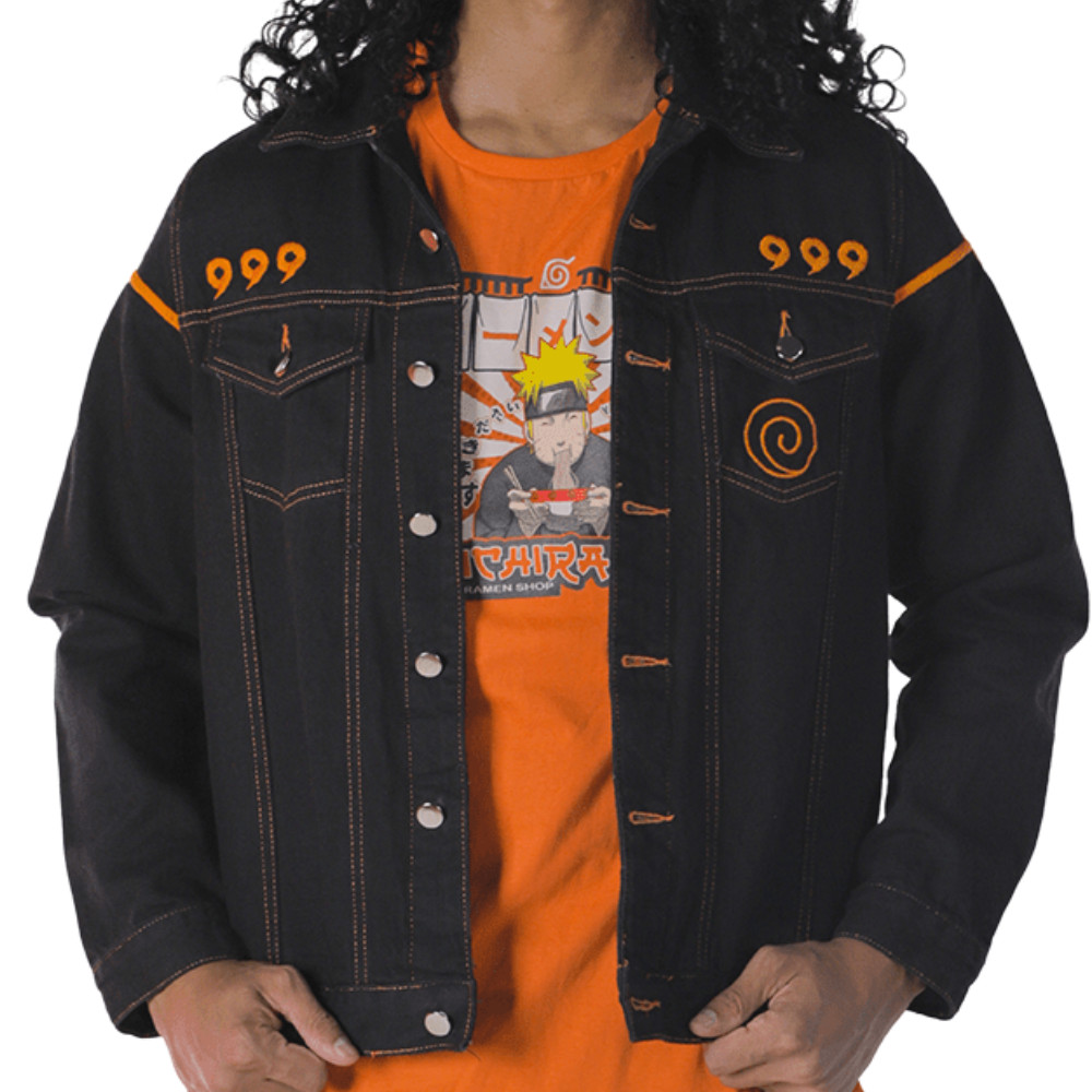 Jaqueta Jeans - Naruto Shippuden Kurama