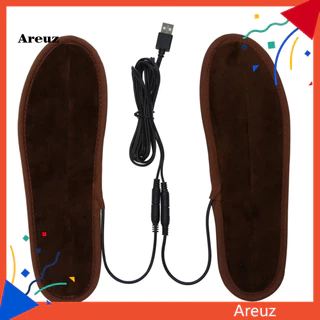 ARE 1 Par Carregamento USB Macio À Prova De Frio Elétrico Da Palmilha De Aquecimento Do Pé Aquecedor
