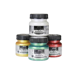 Pátina Metálica 50g Gliart - Diversas Cores