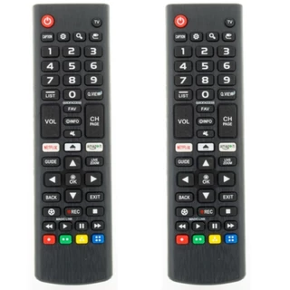 Oferta 2 Controle Remoto LG Smart Netflix Amazon Akb73975702 AKB75095315