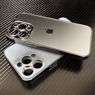 Luxo Novo AG Premium Anti-Impressão Digital Caixa Acrílica Fosca Para iPhone 15 14 13 12 11 Pro Max 14 15 Plus