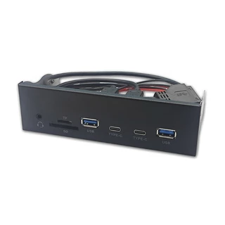 Li * USB3 2 Gen1 5 HUB Painel Frontal 25 Polegadas Dupla Tipo C USB3 0 E Fiação Condutividade