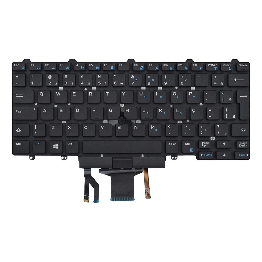 Teclado Notebook Dell Latitude E5470/ 5480/ 5490 Abnt2 | Shopee Brasil