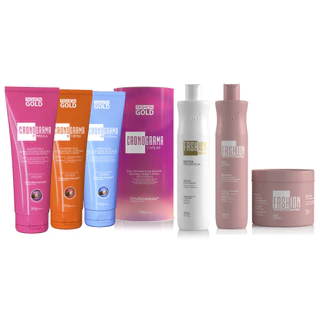 Progressiva + Kit Cronograma + Pós-Progressiva 500ml/500g