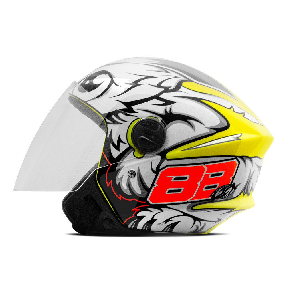 Capacete Motociclista Aberto Pro Tork New Liberty 3 Gp 88 Moto Pequeno ...
