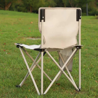 Cadeira Dobrável Camping Pesca Praia C/ Bolso
