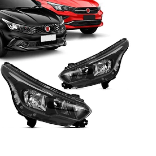 Farol Fiat Argo Cronos Com Led 2017 18 19 2020 2021 2022 23