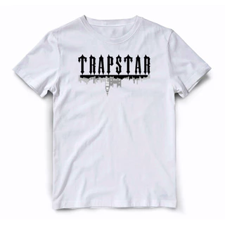 Camisa / Camiseta de Algodão Estampado TRAPSTAR City 3 Lançamento Unissex