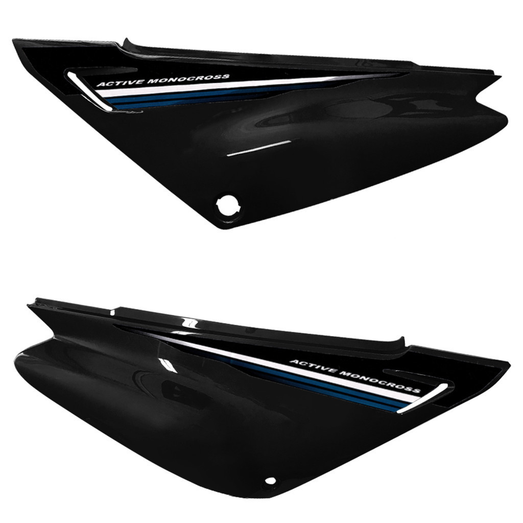 Carenagem Tampa Lateral Yamaha Xtz 125 2003 À 2008 Com Adesivos