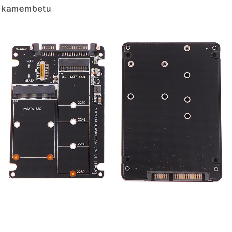 kam SATA 60Gbps Para M2 NGFF SSD MSATA Adaptador M . 2 Placa Adaptadora De Disco Rígido ka