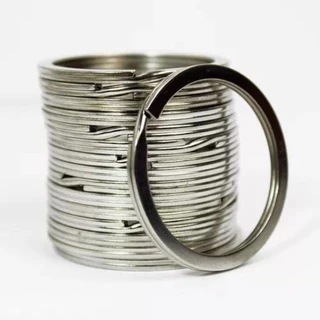 ARGOLA ITALIANA PRATA 28MM INTERNO SEM CORRENTES - 50 UNIDADES