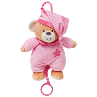 Ursinho Musical Estrelinha Rosa Bebê 7994 Buba