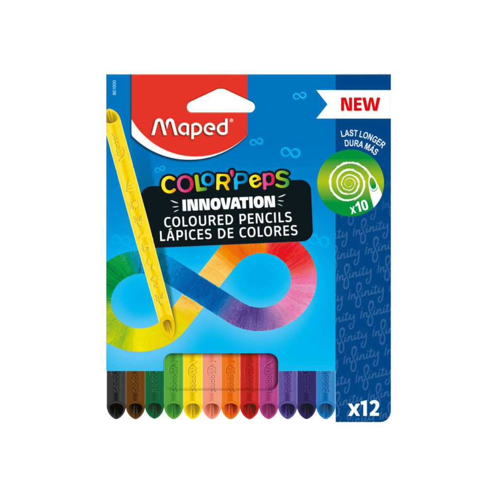 Lapis de Cor Color Peps Innovation Infinity 12 Cores - Maped