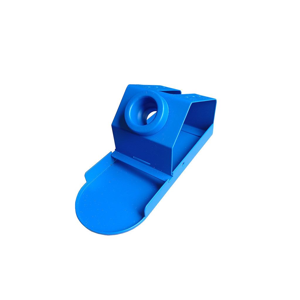 Suporte Para Ferro De Solda Soldar Azul Manutenção Celular Notebook Eletrônica