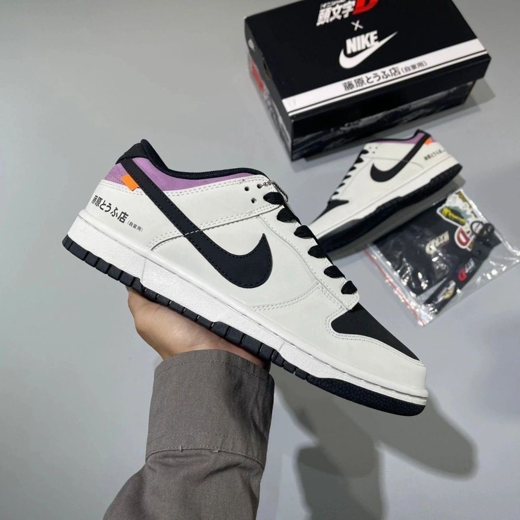 Dunk baixo Fujiwara tofu shop board shoes ae86 cabeça D sapatos de skate para homens e mulheres