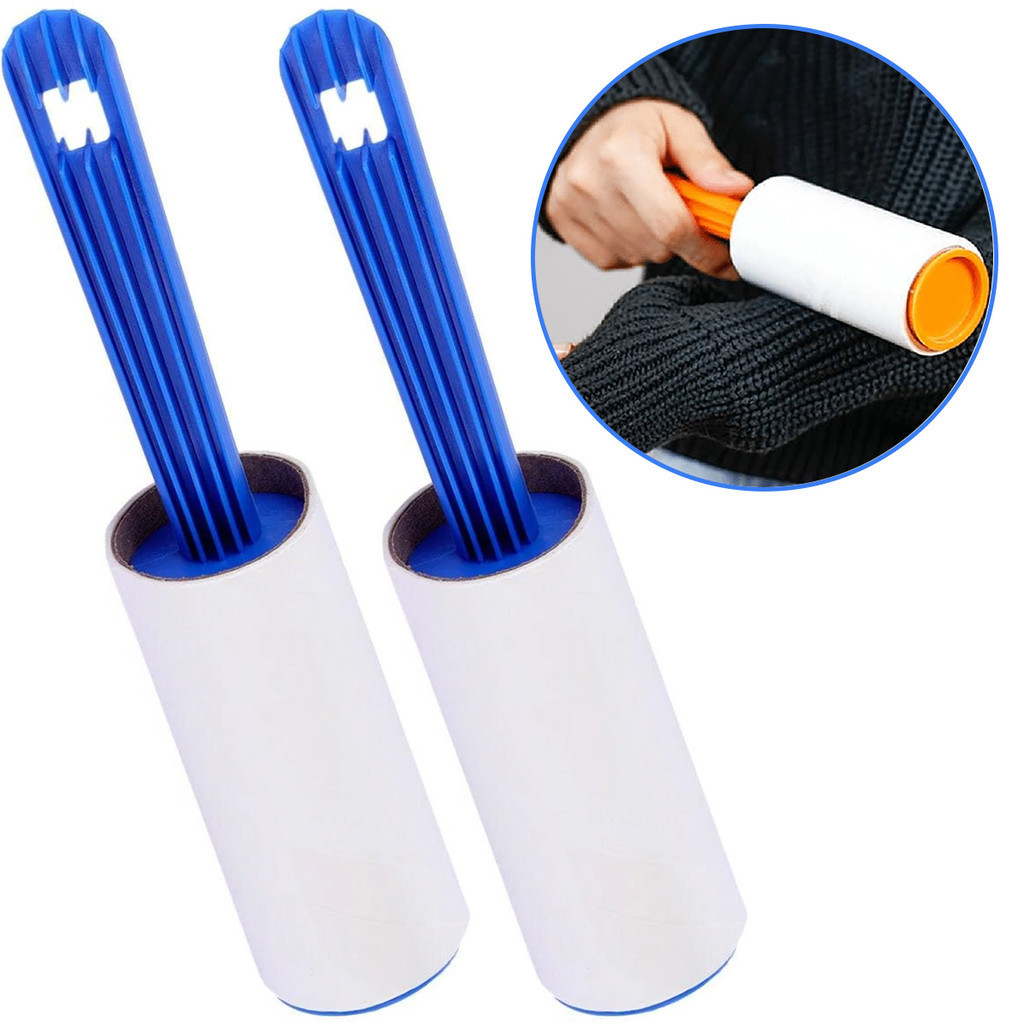 10 Tira Pelo Roupa Agasalho Rolinho Limpa Rolo 20 Folhas | Shopee Brasil