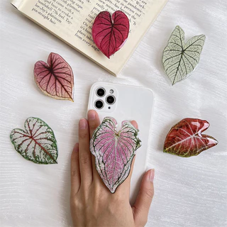 Garras De Telefone De Folha De Cor Anel De Dedo Griptok Suporte Plano