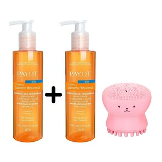 Kit 2 Sabonete Líquido Payot – Vitamina C - 220ml - Compre o Kit e Grátis Esponja Polvo