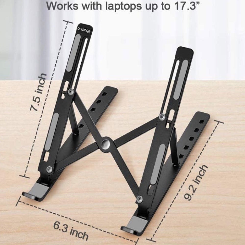 Suporte de laptop para tablet Suporte de mesa dobrável ajustável