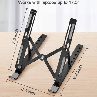 Suporte de laptop para tablet Suporte de mesa dobrável ajustável