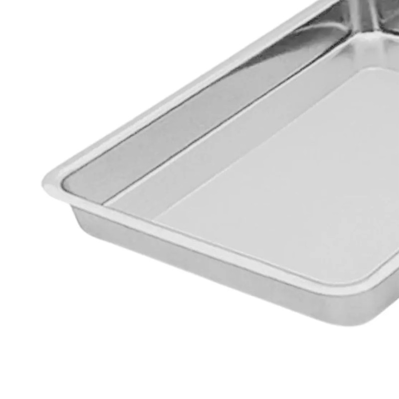 Assadeira Bolo Forma Retangular Borda Alta Alumínio Todos os tamanhos Reforçado
