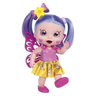 Boneca Baby Butterfly Alive Fada Com Cabelos Coloridos - Super Toys