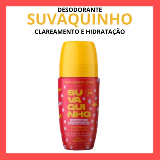 Desdorante Suvaquinho Rosa Selvagem Clareia Hidrata Elimina Odores Alivia Irritações Proteção 72h