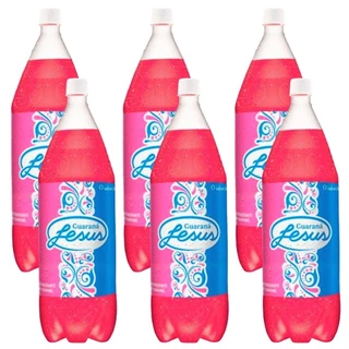 Guarana Jesus Refrigerante Fardo C/06 Pet 1l Cada Maranhão