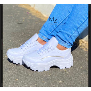 Desconto Exclusivo: Leve seu TENIS ADULTO PLATAFORMA FEMININO em Promoção, Conforto Garantido!