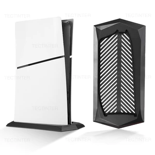 Suporte Vertical Para Playstation 5 Slim Console Com Respiros De Resfriamento Embutidos E Pés Antiderrapantes Acessórios PS5