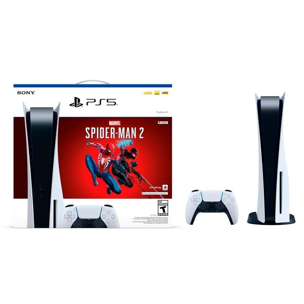 Console PlayStation 5 825GB Sony Spider-Man 2 Bundle