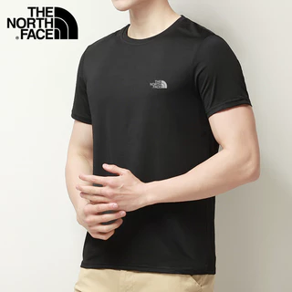 The North Face A Camiseta De Seda Para Homens De Norte Secagem Rápida De Verão Seção Fina Esportiva De Lazer Top Loose Breathable Versatile Trend Tee
